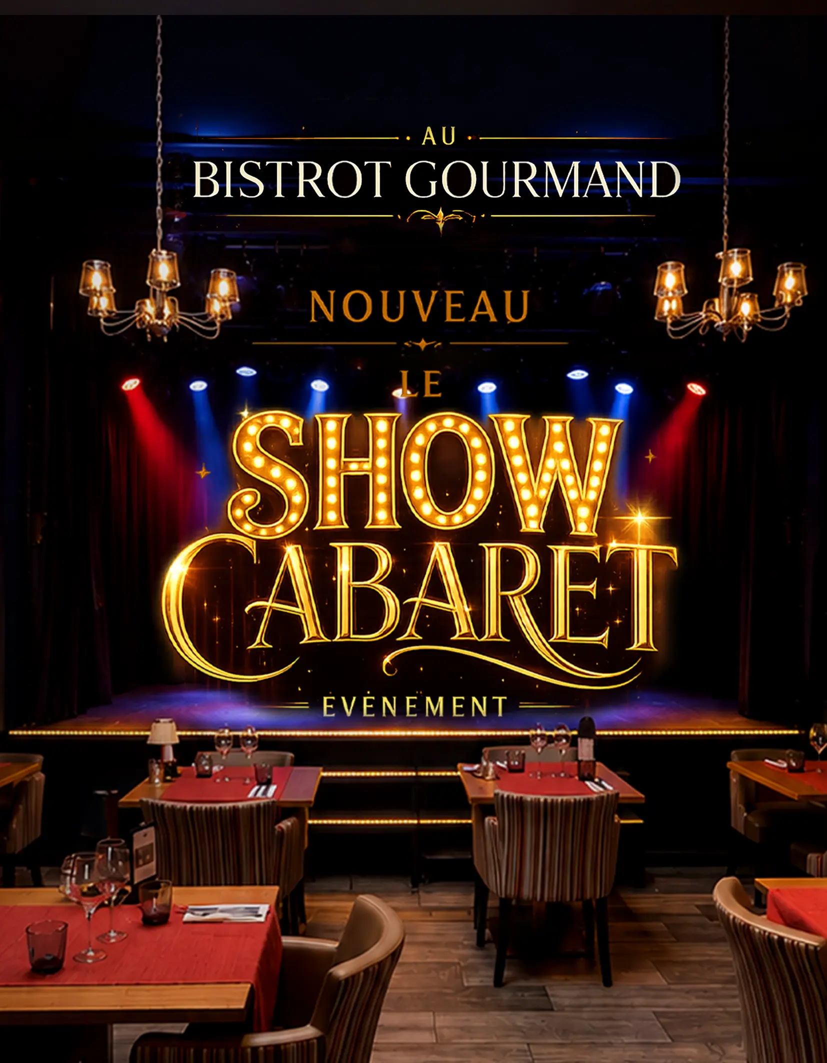 Soir&eacute;es cabaret et musicales au Bistrot Gourmand &agrave; &Eacute;taples-sur-Mer